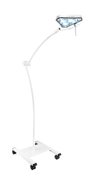 Dukal SIMEON LED 3500+ Single Light Mobile – Compact Design, Mobile Base, Adjustable Illumination