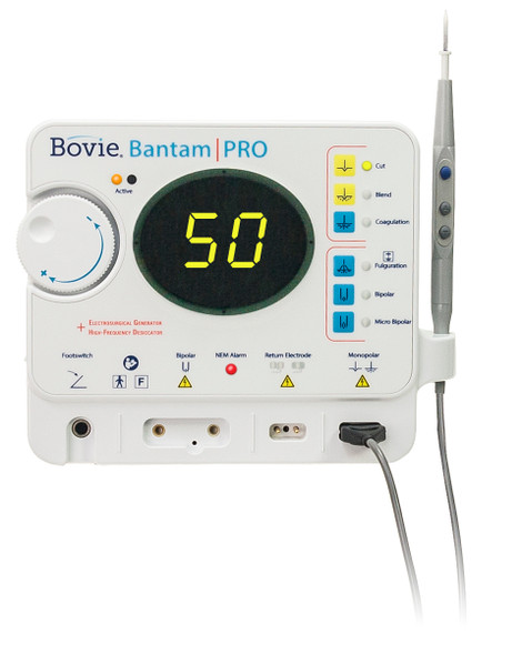 Dukal Bovie Bantam PRO Gynecology Electrosurgical Generator – Reusable, Non-Sterile, Latex-Free, Four-Year