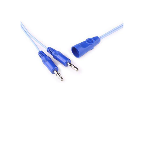 Dukal Olsen Bipolar Cord – Standard Twin Pin, Shrouded Instrument Connector, Single Use, 12 ft, Sterile, 50/Bx