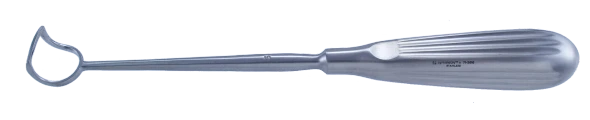 Dukal Aspen Barnhill Adenoid Curette – Size 3, 8 3/4 in Length, 16 mm Blade, Reusable, Latex-Free