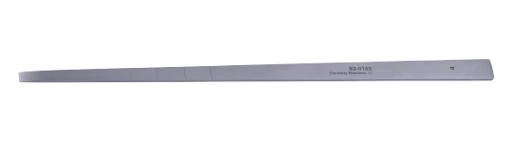 Dukal Aspen Osteotome Cottle Very Delicate – 4 mm Blade, Rounded Corners, 7 in Length, Reusable, Latex-Free