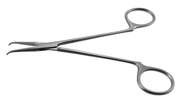 Dukal Aspen Dissector for McCabe Facial Nerve – 26 mm Smooth Angled Jaws, 5.5 in Length, Reusable, Latex-Free