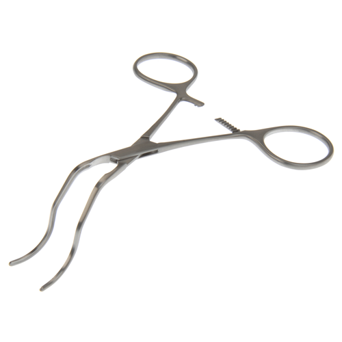 Dukal Aspen Gregory Profunda Clamp – Extra Small Jaw, 4 7/8 in Length, Reusable, Latex-Free