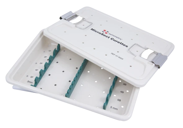 Dukal Aspen Microsect Curette Tray – Reusable, Ergonomic Design for Sterilization and Maintenance, Latex-Free