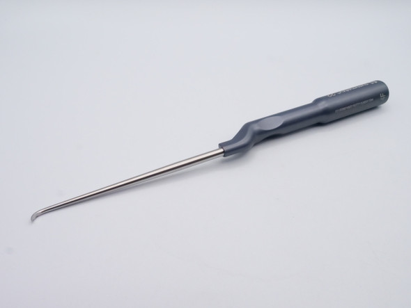 Dukal Aspen Microsect Forward Angle Curette – Size 4, 10 in Length, Ergonomic Design for Spine Surgery