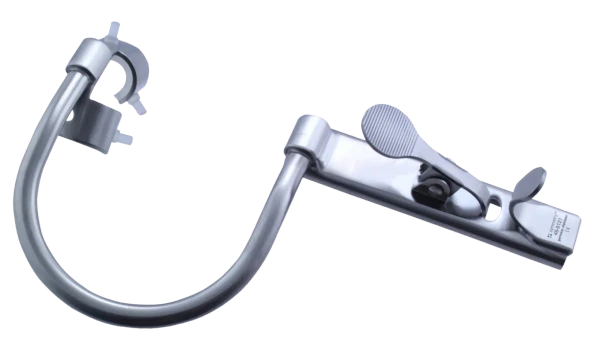 Dukal Mouth Davis Mouth Gag Frame – Double Bite, Right End, Reusable, Latex-Free, ENT Surgery Use