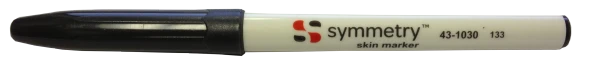Dukal Symmetry Surgical Skin Marker – Regular Tip, Sterile, Single-Use, White Color, Latex-Free