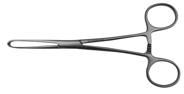Dukal Aspen Allis Tissue Forceps – 4x5 Teeth, 6 in Length, Reusable, Latex-Free Construction