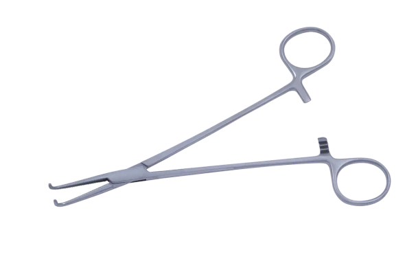 Dukal Aspen Clamp, Right Angle, Delicate – 7 in Length, Reusable, Latex-Free, Cardiovascular & Thoracic Use