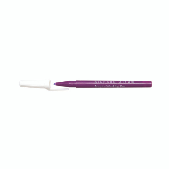 Dukal Aspen Skin Marker Classic Fine Tip – Sterile, Single-Use, Gentian Violet Ink, Purple Color