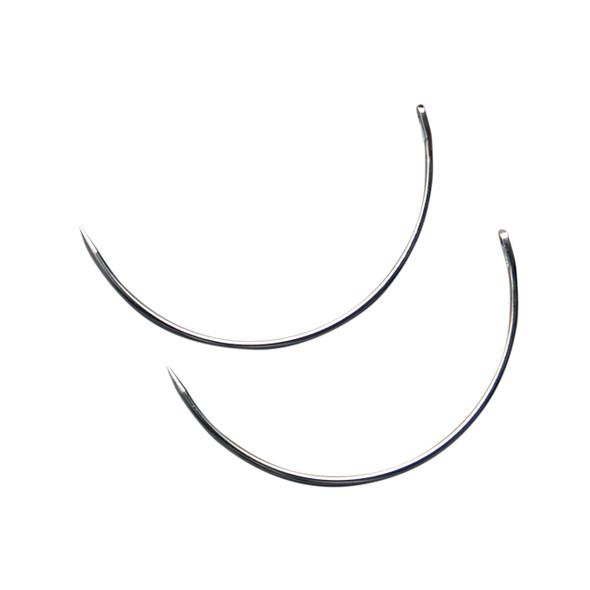 Dukal Aspen Ferguson Regular Surgeon's Eye 1/2 Circle Taper Point Needle – True Tempered Stainless Steel