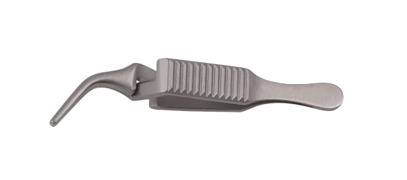 Dukal Aspen Diethrich Bulldog Angled Clamp – 8 mm Jaw, Reusable, Latex-Free, Cardiovascular Use