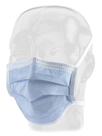 Dukal Aspen FluidGard 160 Anti-Fog Surgical Mask – ASTM Level 3, Anti-Fog Foam, Blue Diamond Color