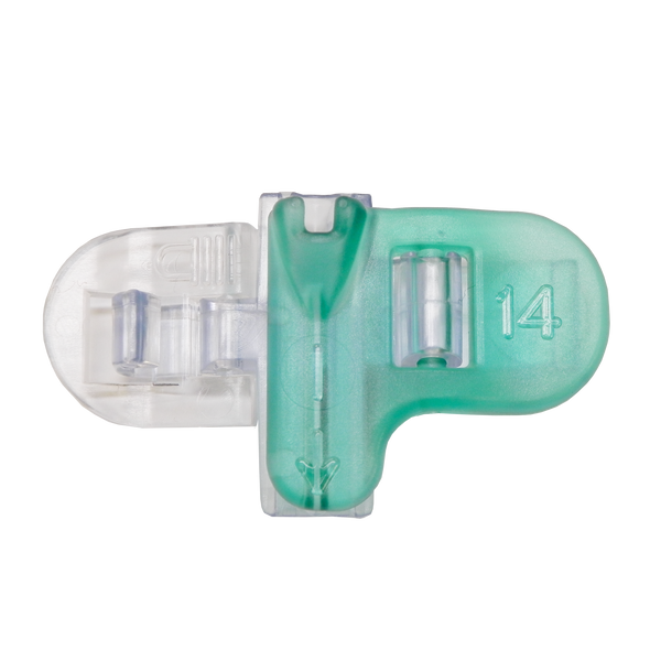 Dukal Aspen Director Needle Guide – 14 Gauge, Single-Use, EO Sterile, Latex-Free, Quick-Release, Large Funnel