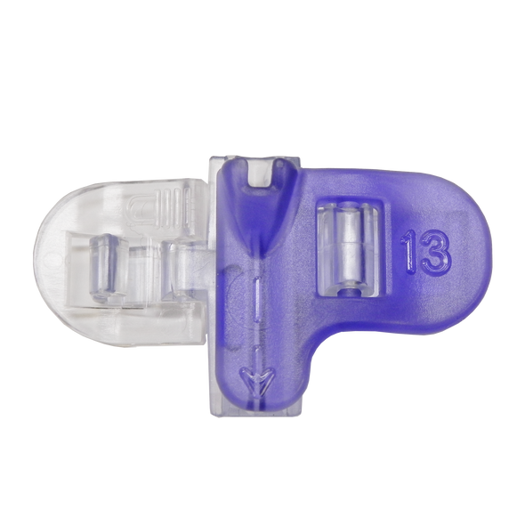 Dukal Director Needle Guide – 13 Gauge, Single-Use, EO Sterile, Latex-Free, Quick-Release, Large Funnel Design