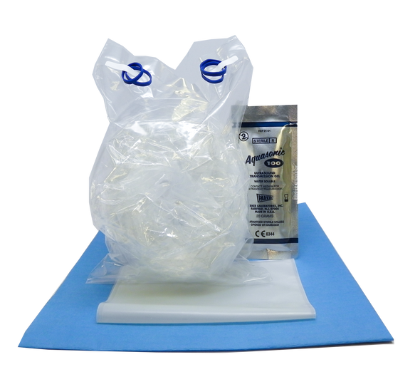 Dukal Aspen Accordion Probe Cover Kit – 6-3 x 96 in, Sterile, Polyethylene, Latex-Free, Single-Use