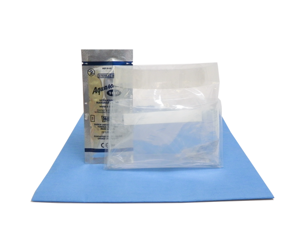 Dukal Aspen Wireless Probe Cover Kit – 5 X 12 in, Sterile Polyethylene, Telescopic Fold, Single – Use