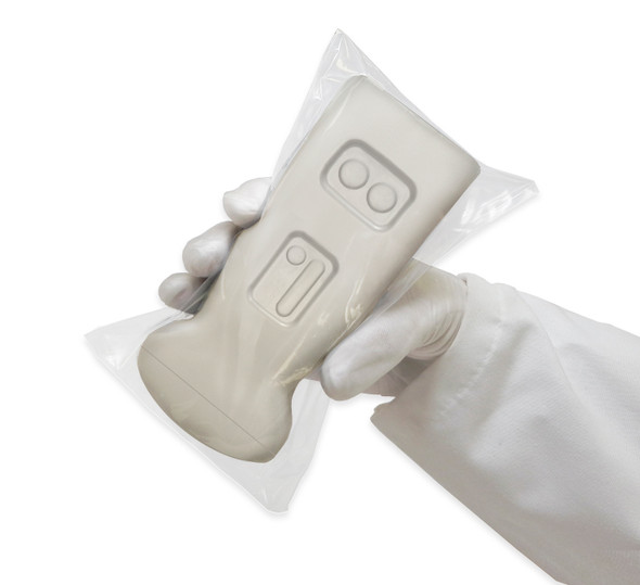 Dukal Aspen Wireless Probe Cover Kit – 5 X 12 in, Sterile Polyethylene, Telescopic Fold, Single – Use