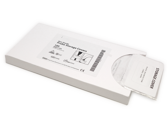 Dukal Aspen Probe Storage Cover – 4 x 16 in, Non-Sterile Polyethylene, Single-Use, Latex-Free