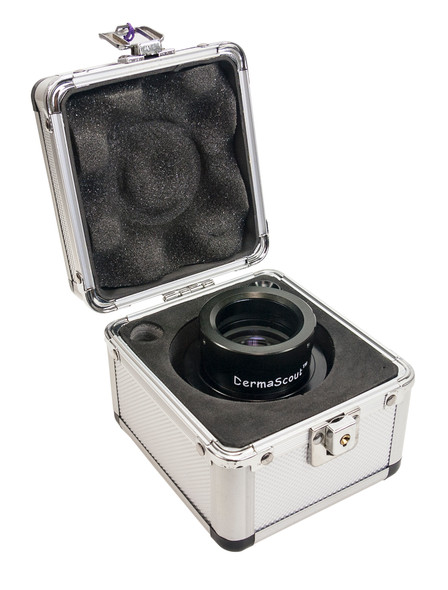 Dukal Aspen DermaScout II Dermatoscope – 6x Magnification, 40 mm Field of View, LED Illumination, Reusable