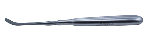 Dukal Aspen Adson Curved Elevator – Semi-Sharp Edge, 1/4 in Blade Width, 6 1/2 in Length, Reusable