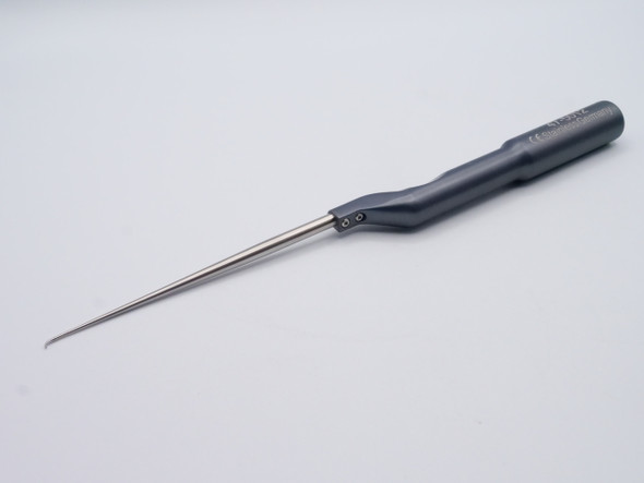 Dukal Microsect Backward Angle Curette – Size 1, 10 in Length, Reusable, Latex-Free, Surgical Instrument