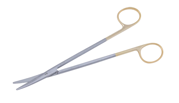 Dukal Aspen Metzenbaum Curved Scissors – Tungsten Carbide, Regular Tip, 7 in Length, Reusable, Latex-Free