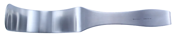 Dukal Aspen Deaver Retractor – 2 in Wide Blade, Satin Finish, Standard Handle, 12 in Length, Reusable