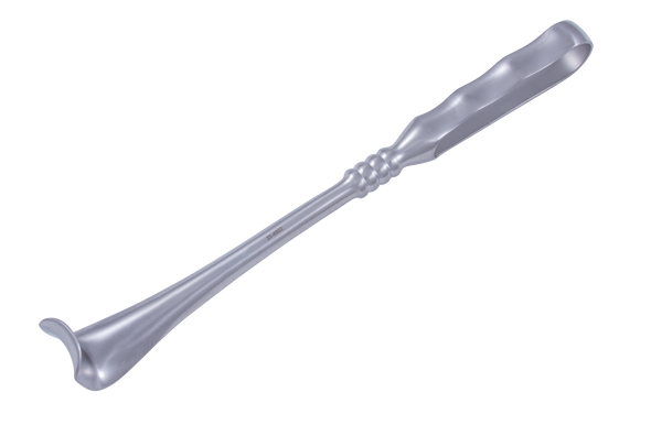 Dukal Aspen Richardson Retractor – 1-1/4 in Deep, 1 in Wide Blade, Standard Handle, 9-1/2 in Length