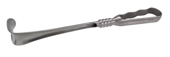 Dukal Aspen Richardson Retractor – 1-1/4 in Deep, 1 in Wide Blade, Standard Handle, 9-1/2 in Length