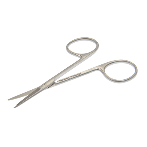 Dukal Aspen Spencer Stitch Scissors – 3 1/2 in Length, Reusable, Latex-Free, Ophthalmic Surgery