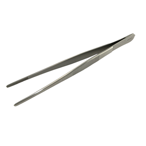 Dukal Aspen Dressing Forceps – Serrated Jaw, 5 1/2 in Length, Reusable, Latex-Free Construction