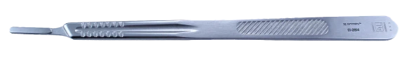 Dukal Symmetry Knife Handle – Long 8 3/8 in Length, Reusable, Designed for General Surgery Procedures
