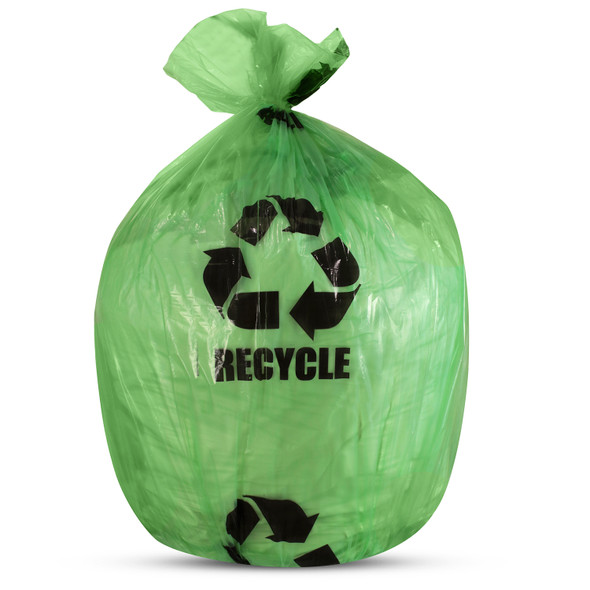 Medgen Institutional Trash Can Liners – Star Sealed, Coreless Perforated Rolls, 43 X 47 in, 1.20mil, 55 Gal