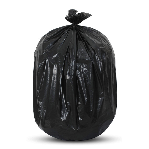 Medgen Trans4m LD PCR Trash Liners – Black, 38 x 45 in, 0.90mil Gauge, 44 gal Capacity, 250/cs