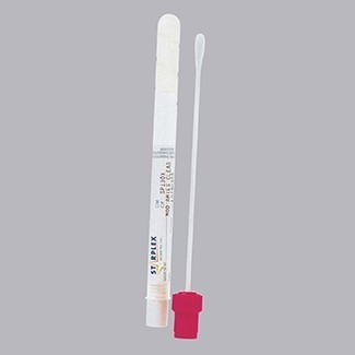 Medgen Amies Starswab II Amies Clear Rayon Swab – Sterile, Single Magenta Cap, 10 Bags of 50 Each, 500/Case