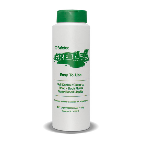 Medgen Green Solidifier – Solidifies up to 5,000cc, 5 oz Size, 24/Case Packaging, Made in USA