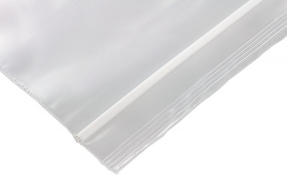 Medgen Reloc – Zippit Zip Closure Bags – Clear, 6 X 9 in, Writable White Block, , – 100/pack