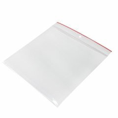 Medgen Minigrip Red Line Zip Closure Bags – 4mil Thickness, 6 x 6 in, Clear, Hang Hole, DispenserBag Packaging