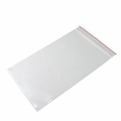 Medgen Minigrip Red Line Zip Closure Bags – 2 Mil Plain, 6 X 9 in, Clear, Liquid – Tight Double Zipper