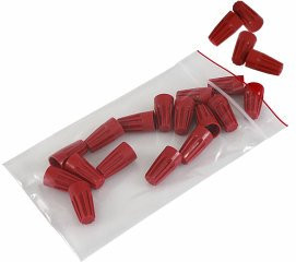 Medgen Minigrip Red Line Zip Closure Bags – 4 X 6 in, 2 Mil Thickness, Liquid – Tight Double Zipper, Clear