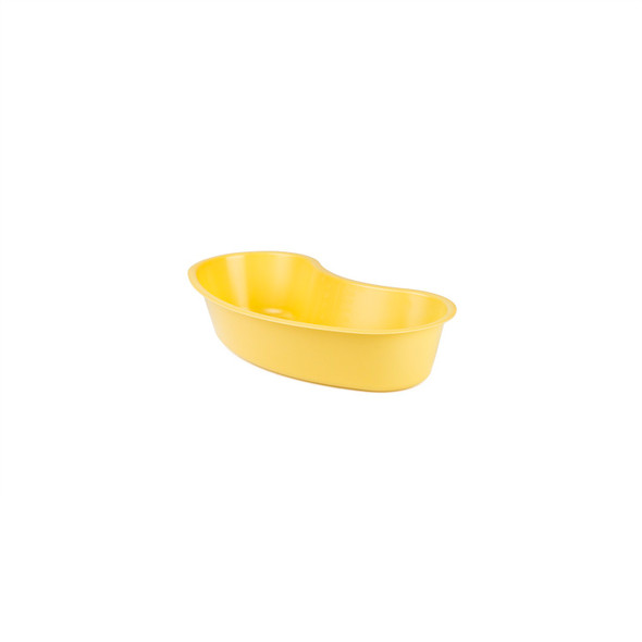 Medgen Emesis Basin – Graduated, 20 oz (700 mL) Capacity, 9.7×4.7×2 in, Gold, 250/Case, Durable Plastic