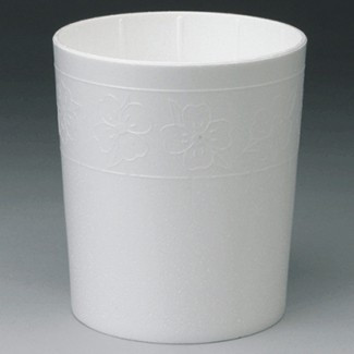 Medgen Bedside Pitchers and Carafes – Polystyrene Foam Jacket, White, 20 Sleeves of 10 Each