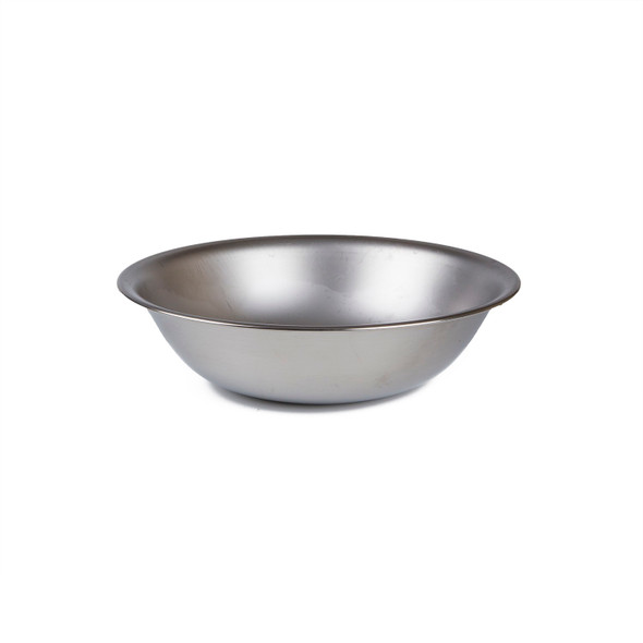 Medgen Wash Stainless Steel Round Wash Basin – 19×12 7/8×4 7/8 in, 3 7/8 qt Capacity, Withstands 275°F Steam