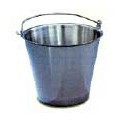Medgen Stainless Steel Cover for Utility Pails – Fits Items 58130 and 58160, Durable Construction, 1 Each