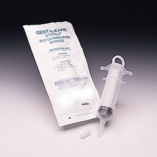 Medgen Irrigation and Suctioning Syringes – Catheter Tip, Sterile, 60cc/2oz Capacity, 50/Case, Peel Pouch
