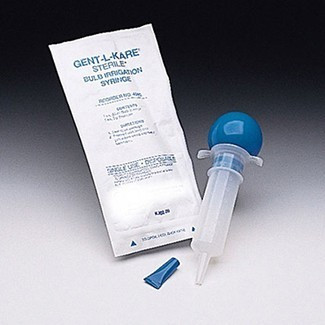 Medgen Irrigation Bulb Syringe – Catheter Tipped, Sterile, 60cc/2oz Capacity, Peel Pouch, 50/Case