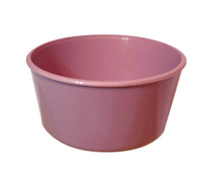 Medgen Carafes with 5 oz. Cup Covers – Sterilizable, 5 oz/150 mL Capacity, Dusty Rose, 12/Case