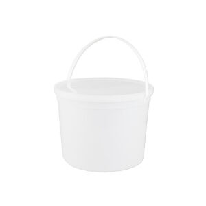 Medgen Laboratory Container with Snap-On Lid – 174 oz Capacity, Translucent Base, Non-Sterile, 25/Case