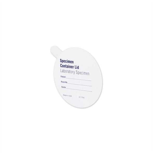 Medgen Spouted Collection Containers – Printed Lid for 4629 & M4630, 500/case, Non-Sterile
